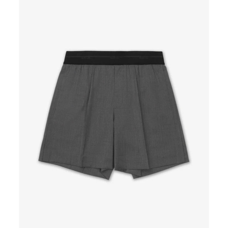 Full-on Car Shorts Pants - Light Grey Melange / P02HM204B53