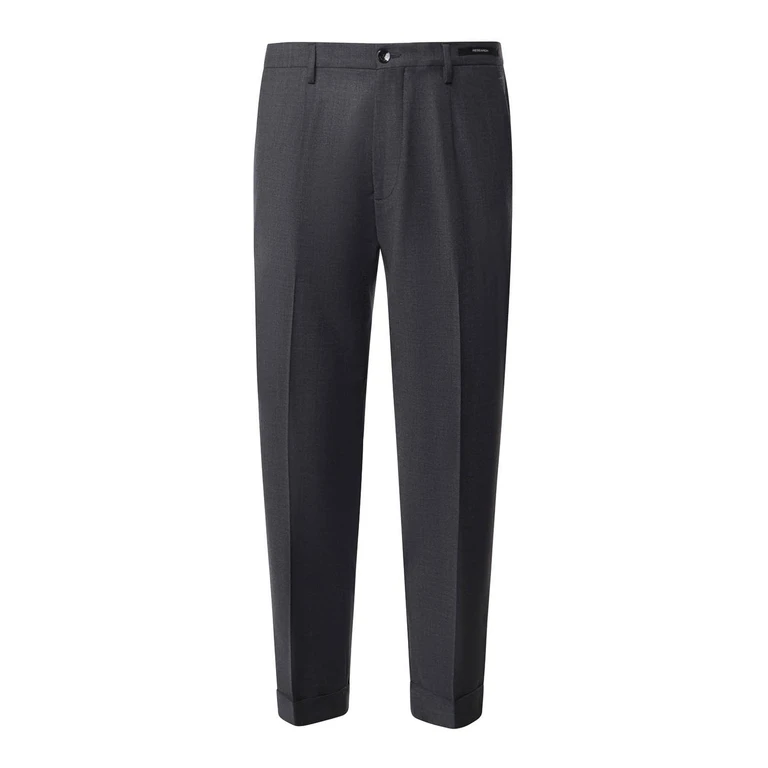 Pantalons Décontractés - Gris Foncé (MCLOU3089F26039)