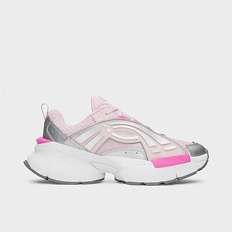 Under Armour Men's Arc 96 Casual Shoes in Prime Pink/Metallic Silver/Rebel Pink Size: 7.5