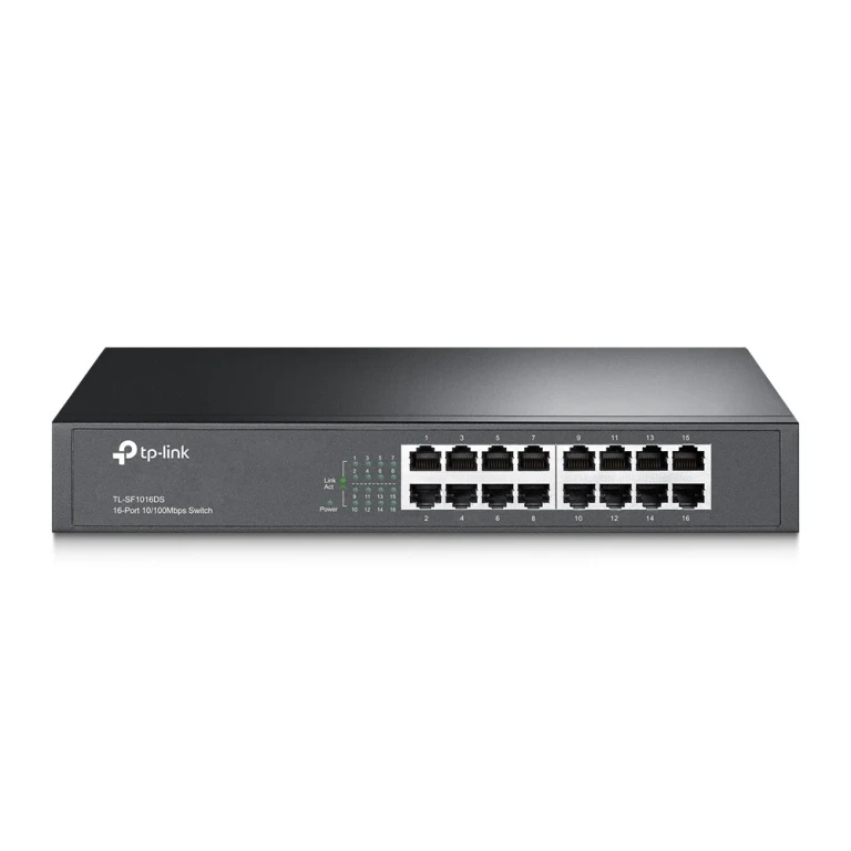 16-Port 10/100Mbps Desktop/Rackmount Network Switch
