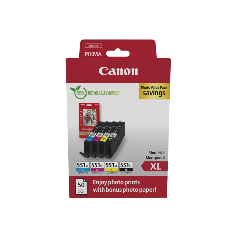 6443B008 ink cartridge 4 pc(s) Original High (XL) Yield Black, Cyan, Magenta, Yellow