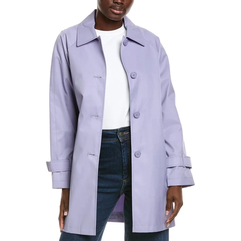 Balmac Single-Breasted Coat