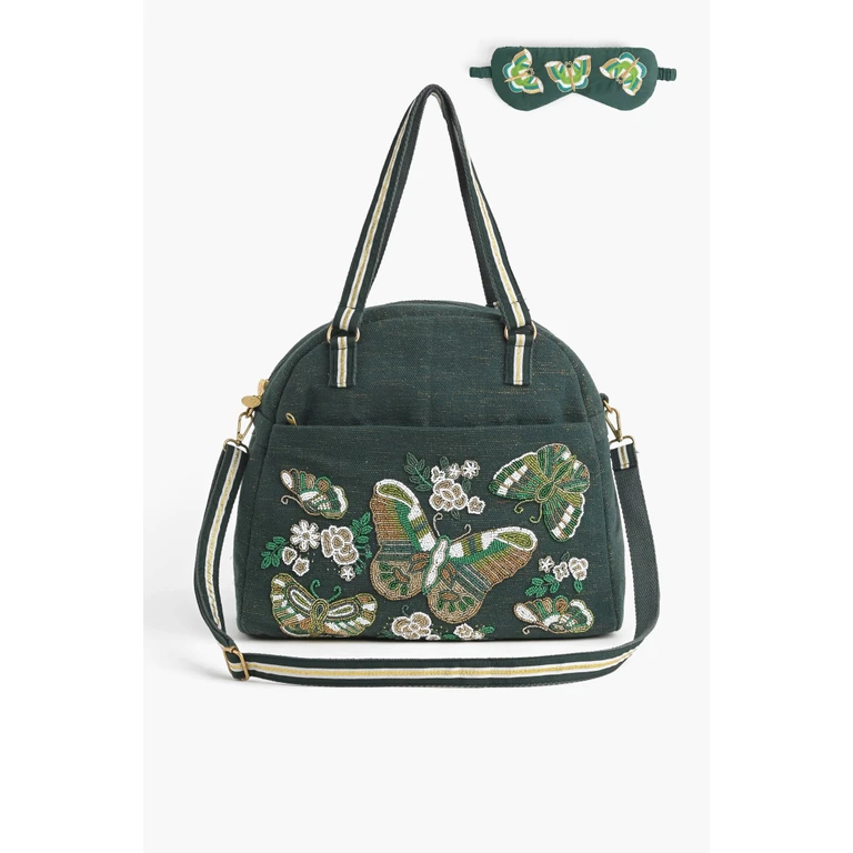 Fly Free Luxe Travel Set (Bag + Eye Mask)