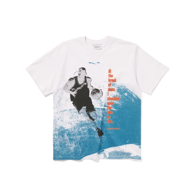 Full Court Tee White