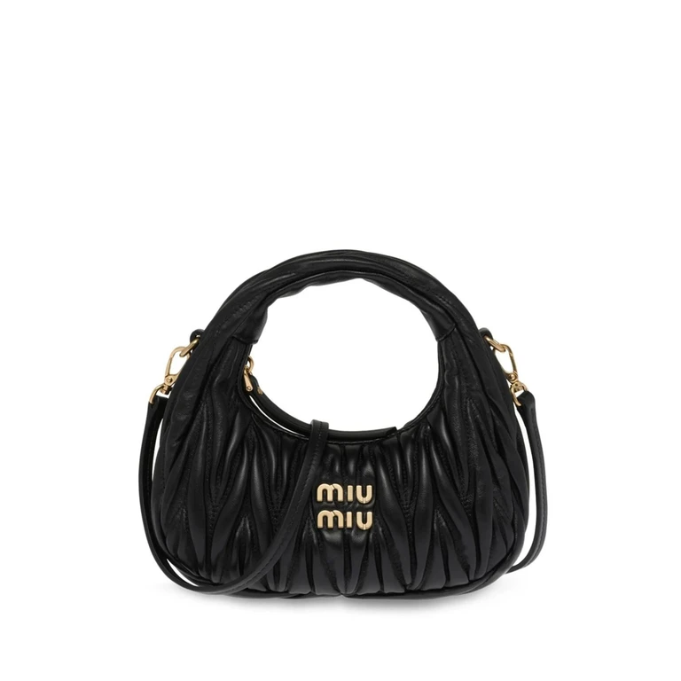 Mini Wander Matelassé Leather Tote Bag