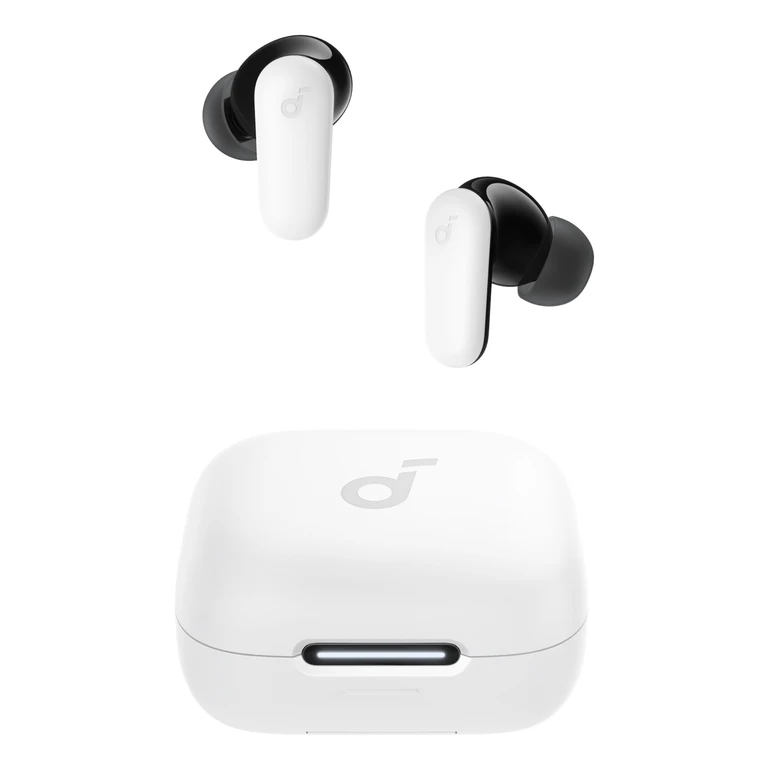 R60i Wireless Noise Cancelling Earbuds, White