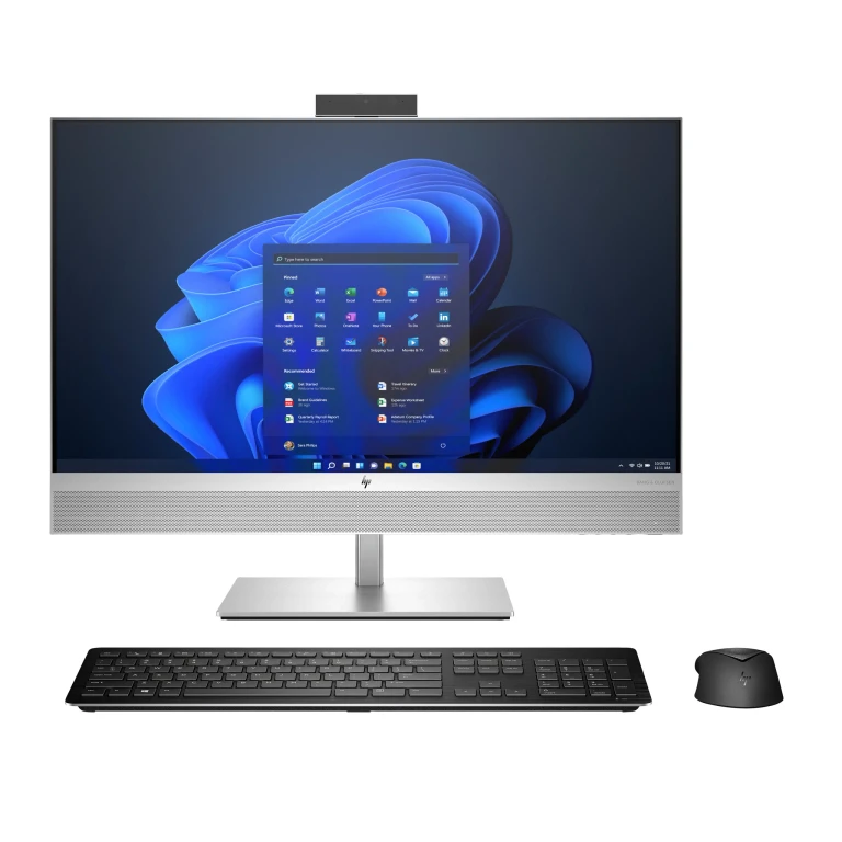 EliteOne 870 G9 All-in-One Touchscreen PC Intel® Core™ i7 68.6 cm (27") 2560 x 1440 pixels All-in-One PC 16 GB DDR5-SDRAM 1 TB SSD Windows 11 Pro Wi-Fi 7 (802.11be) Silver