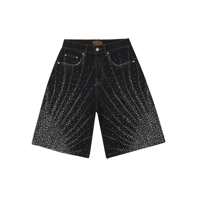 20K Diamond Starlight Denim Shorts