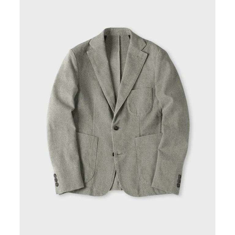 Khaki Pigment-Dyed Cotton Jacket