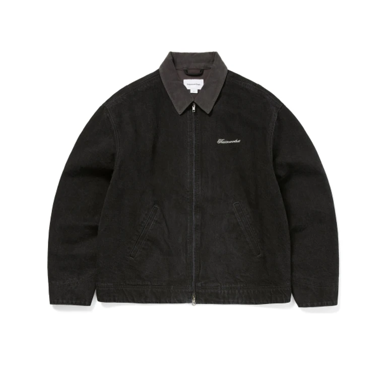 Denim Work Jacket Black