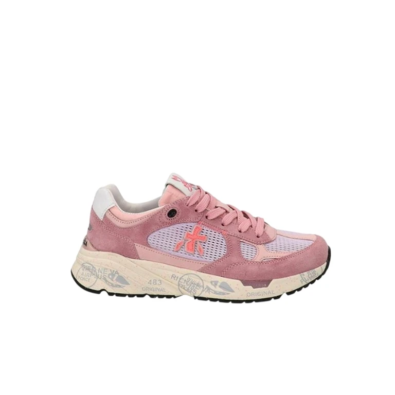 sneaker woman Premiata - laced shoes - pink