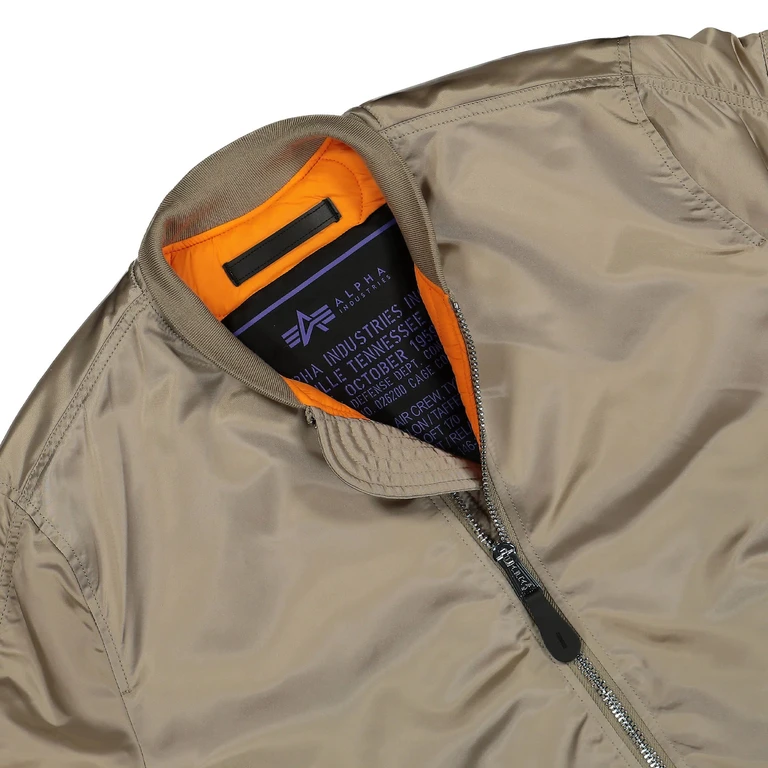 Giacca Bomber MA-1 UV Pastel Grey