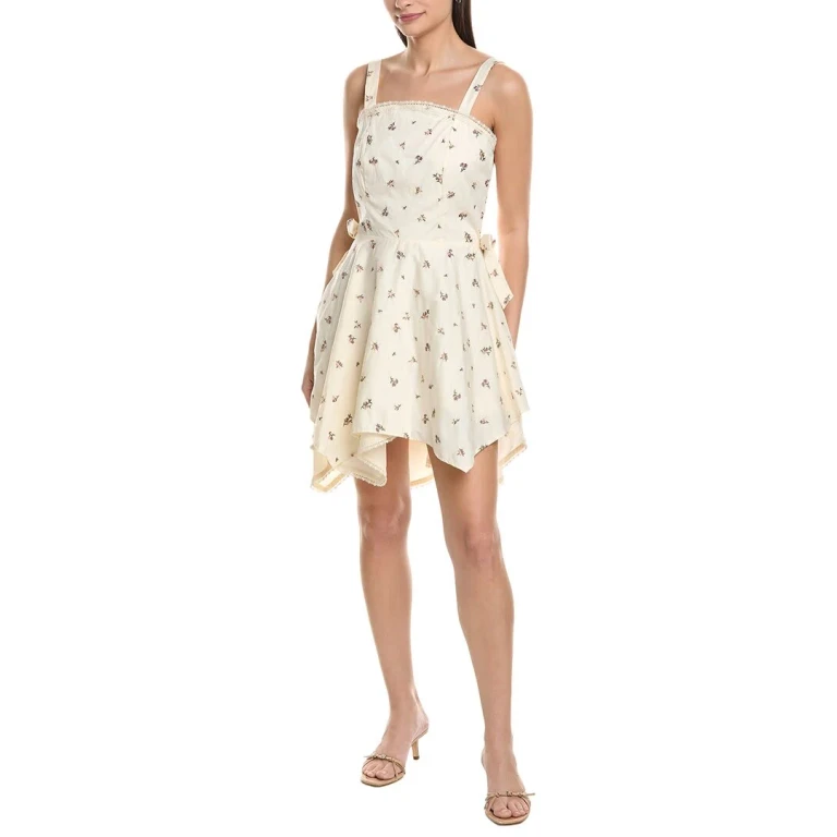 Handkerchief Mini Dress