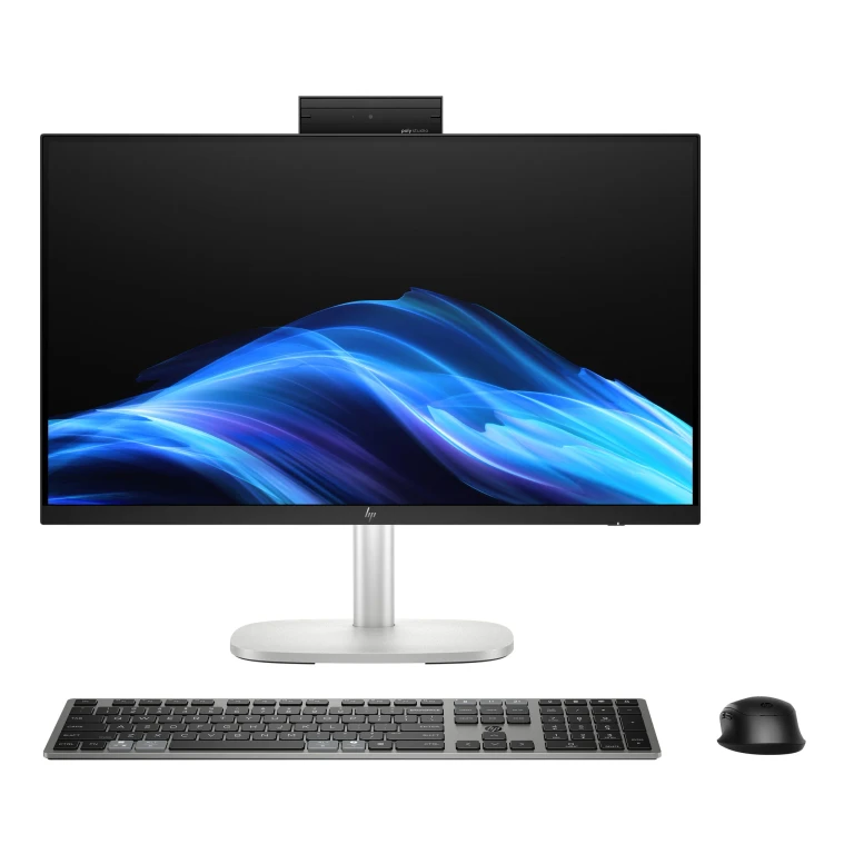 E6EQ9ET All-in-One PC/workstation 60.5 cm (23.8") 1920 x 1080 pixels 16 GB DDR5-SDRAM Windows 11 Pro Wi-Fi 7 (802.11be) AI PC Silver