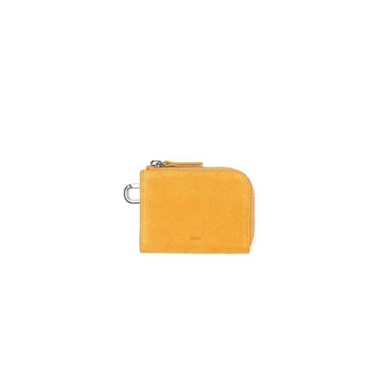 HALF WALLET [SUEDE MUSTARD]