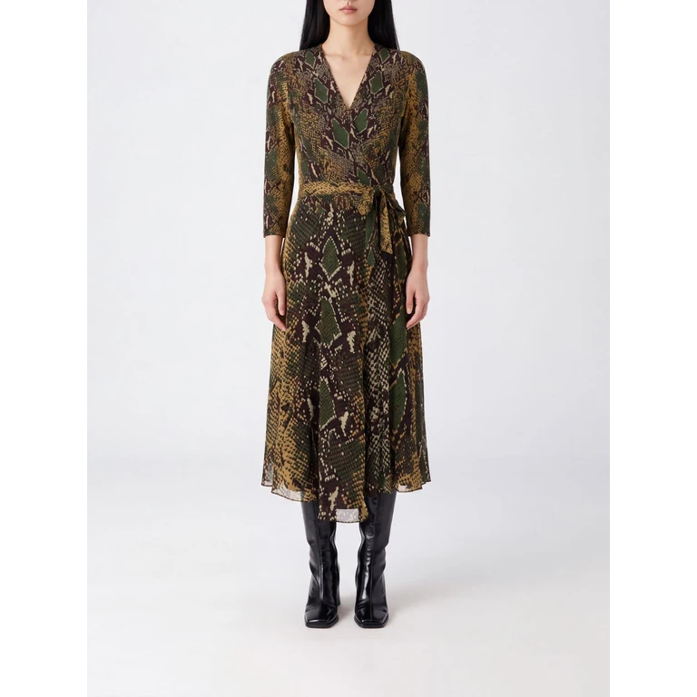 Dress Woman color Green (D531AMYGTSEMCY)