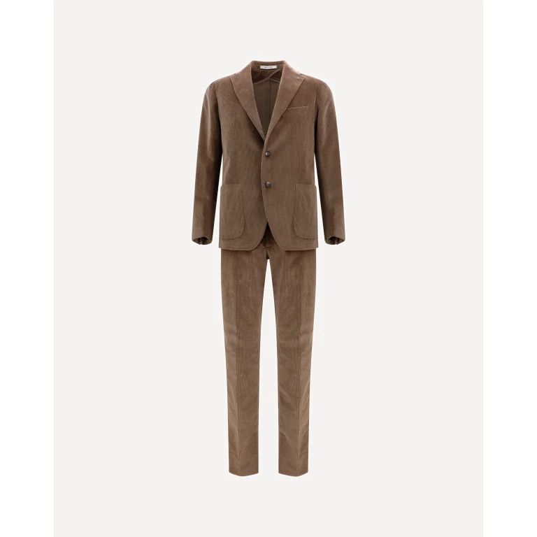 Corduroy Suit Male 46