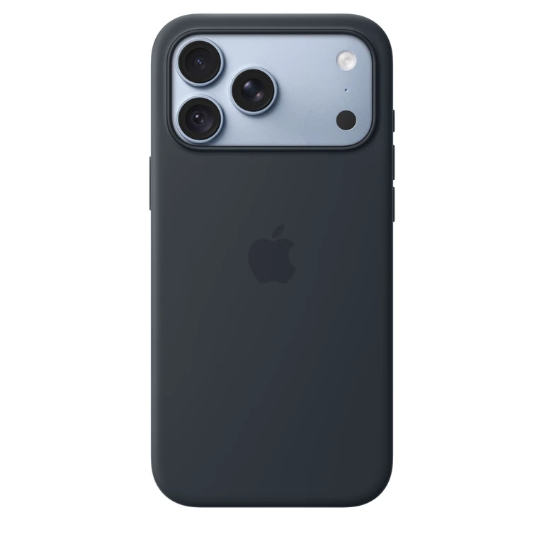 Apple iPhone 18 Pro Max Silicone Case with MagSafe - Navy Blue