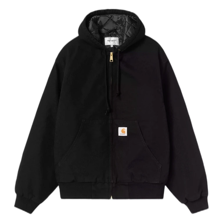 jacket Carhartt Wip og active jacket - black rigid