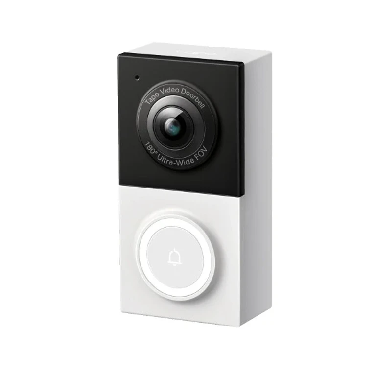 Tapo Smart Wired Video Doorbell Black, White