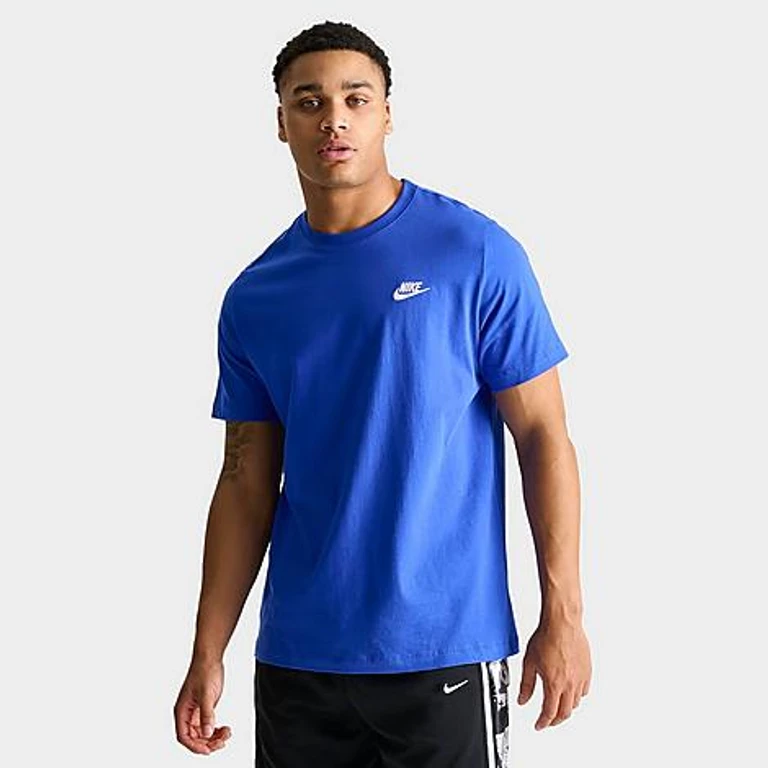Men's Sportswear Club T-Shirt in Game Royal Size: XS