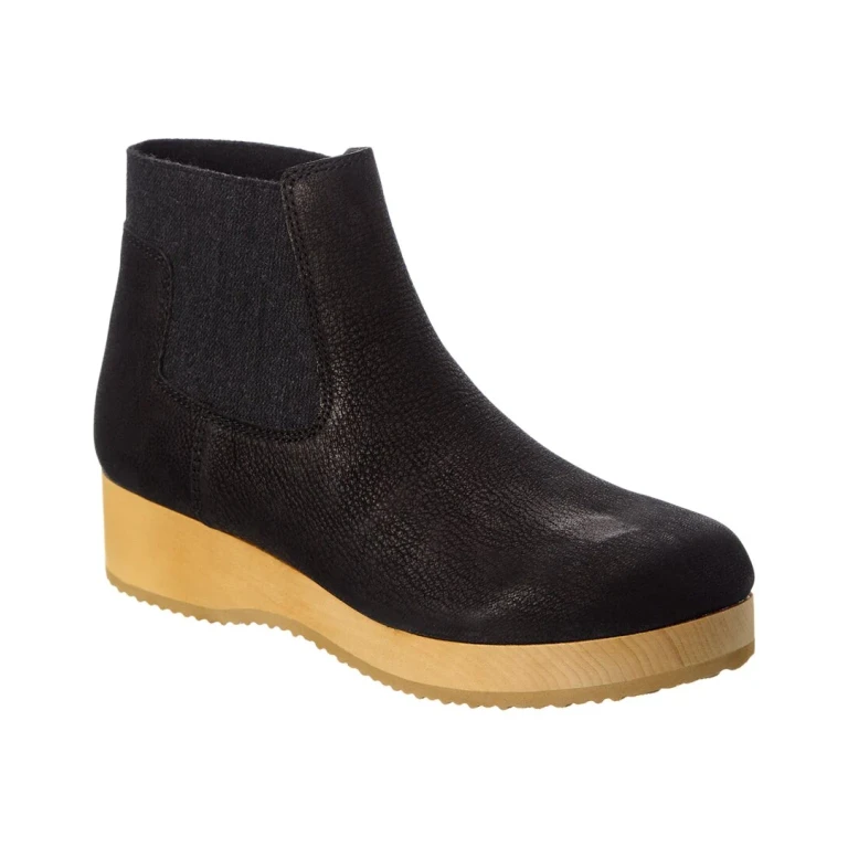 Words-On Leather Boot