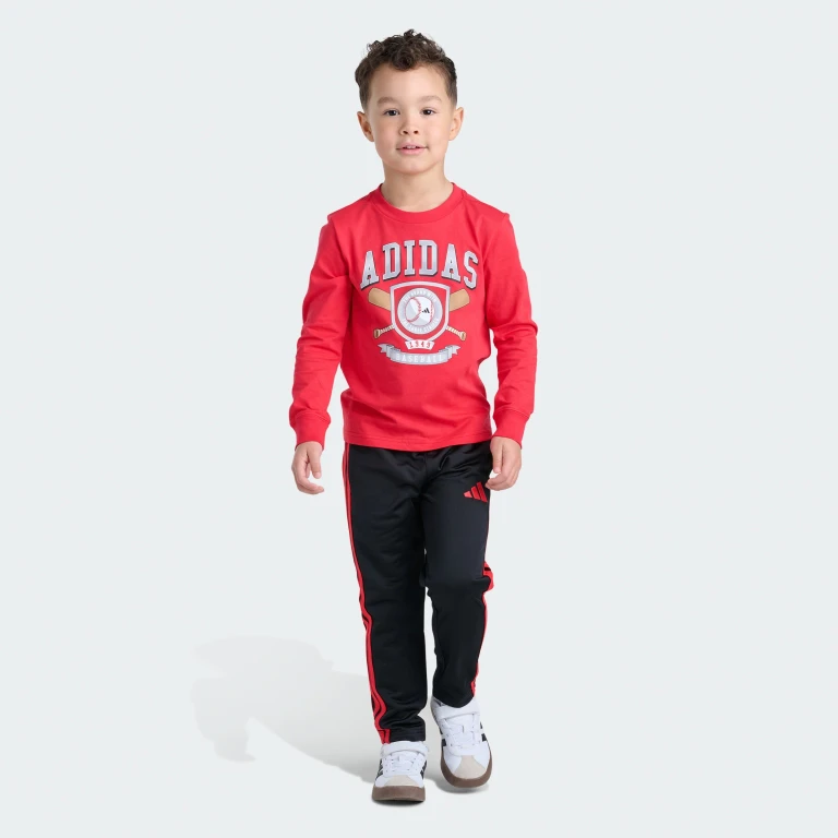 Kids' 2-Piece Long Sleeve Graphic Tee & Jogger Set