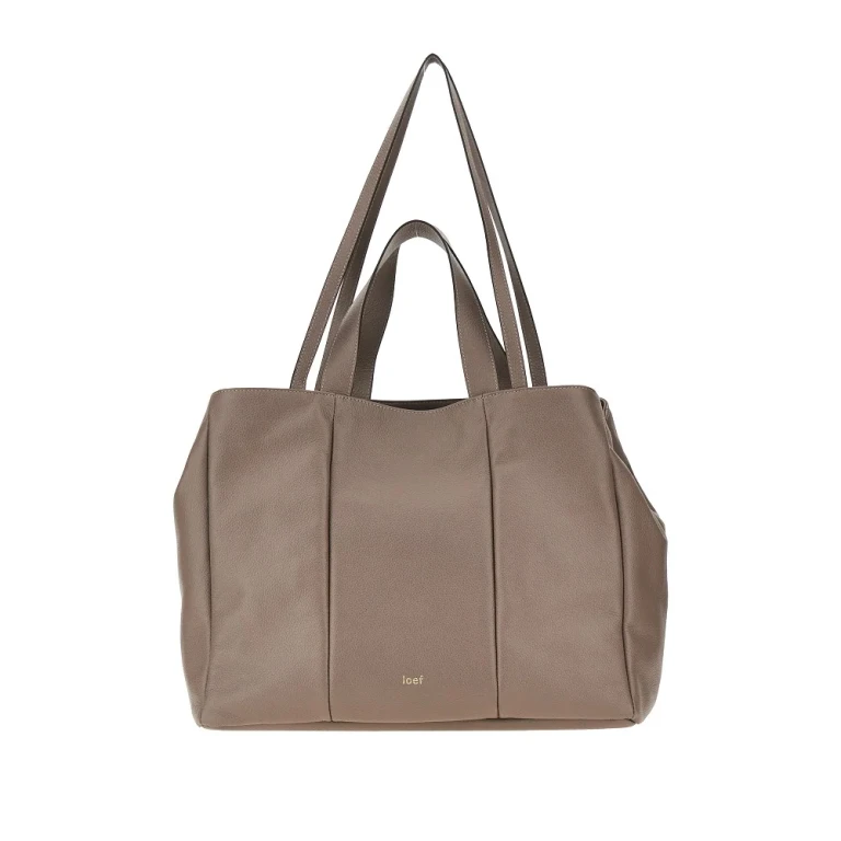 Grained leather 'Daisy' shopping bag Woman One Size