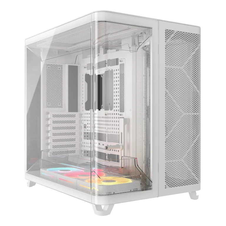 AIR 5400 LX-R RGB iCUE LINK Midi Tower White