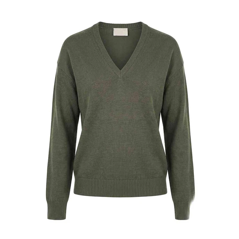 Pull À Col V - Blanc (L1D481R486)