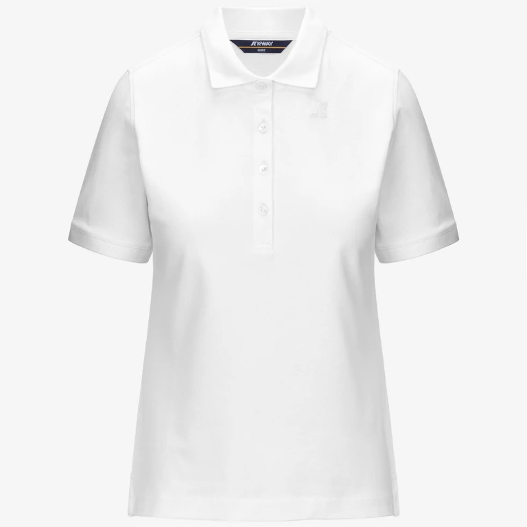 ali pique Woman K-way K8127YW-001 White
