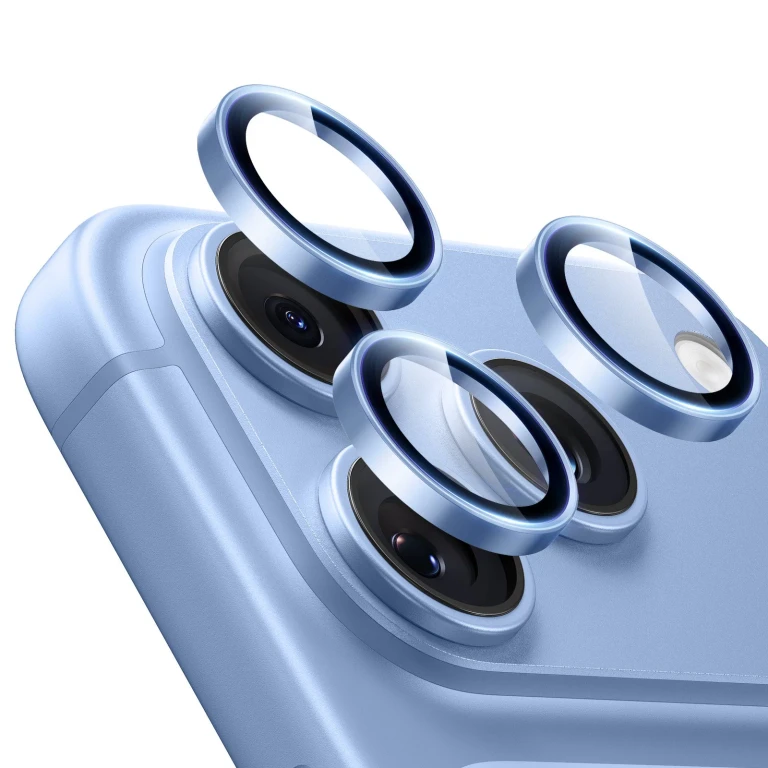 iPhone 18 Pro/Pro Max Armorite® Camera Lens Protector - Misty Blue - Misty Blue