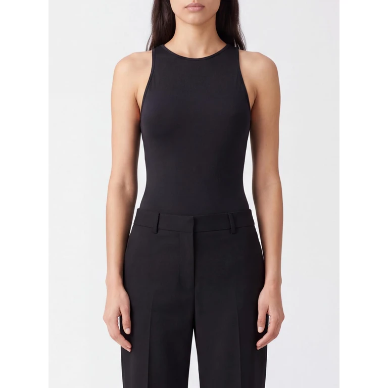 Off-the-Shoulder Bodysuit in Jersey (T200785BTJP199999)