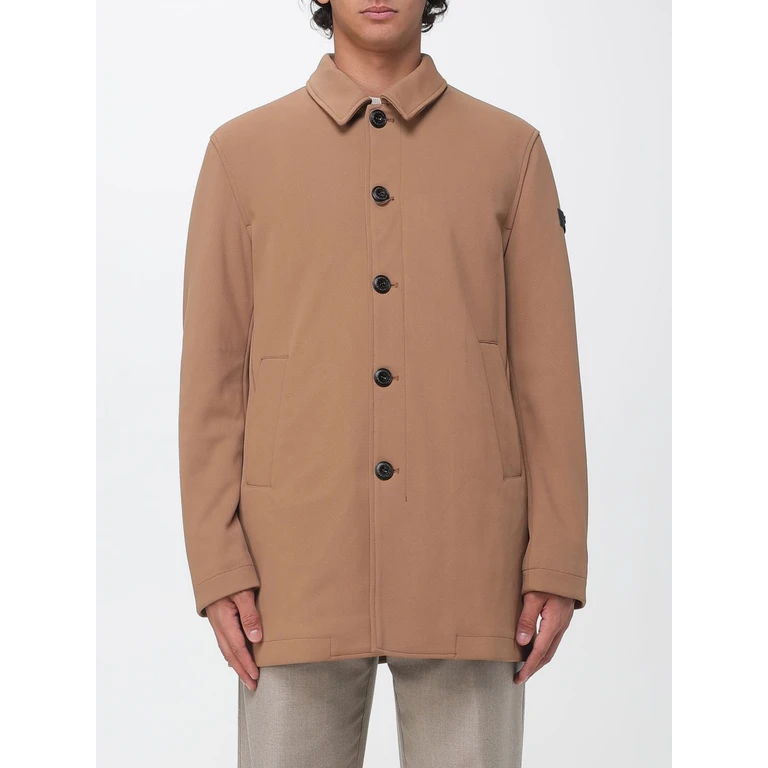 Suzuka Pag Single-Breasted Short Coat in Nylon with PrimaLoft Technology (PEU598301192055987)