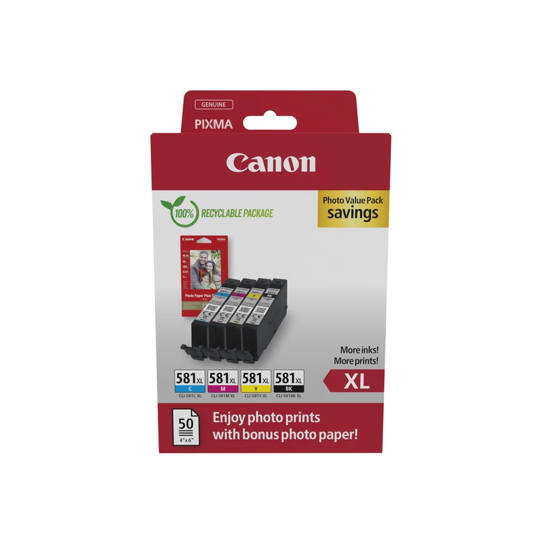 2052C006 ink cartridge 4 pc(s) Original High (XL) Yield Black, Cyan, Magenta, Yellow