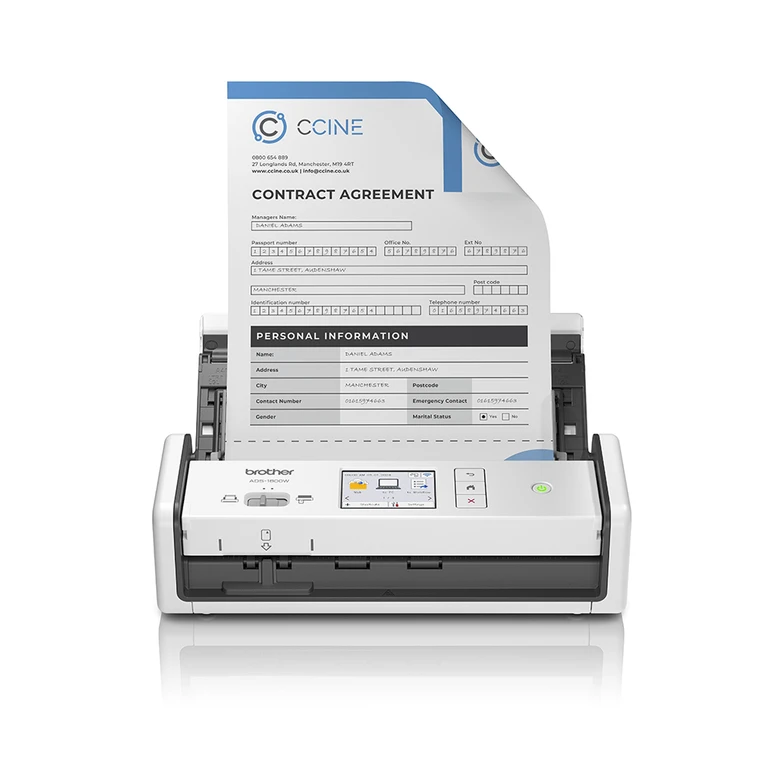 ADS-1800W ADF scanner 600 x 600 DPI A4 White