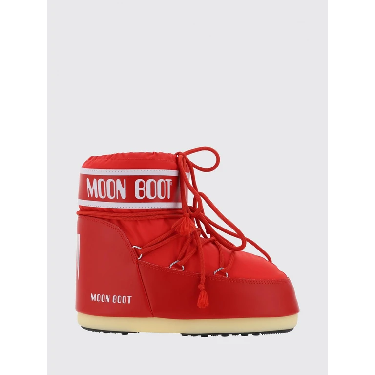 Icon Low-Cut Nylon Snow Boots with Printed Logo (1409340.D001)
