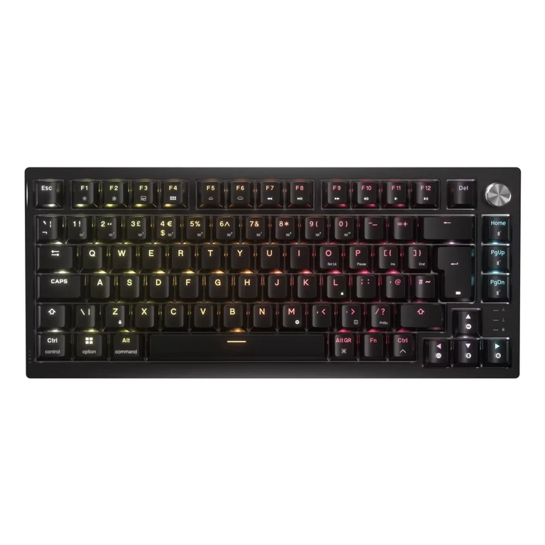 K65 PLUS WIRELESS keyboard Gaming RF Wireless QWERTY UK English Black