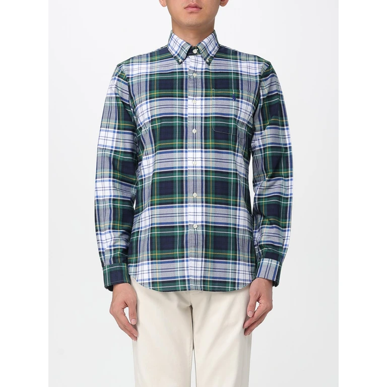Shirt Men color Green (710P00629003)