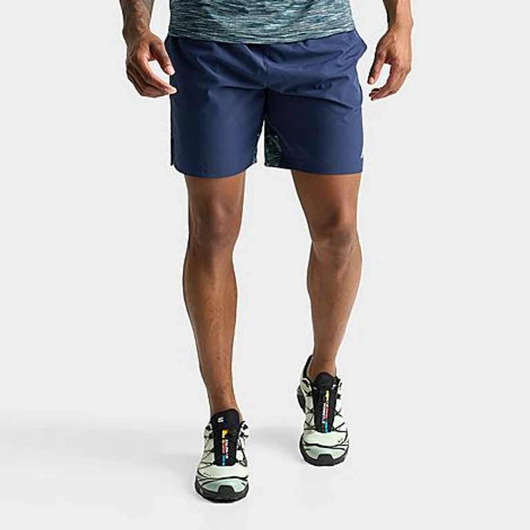 Montirex Men's Trail Panel 7" Woven Shorts in Midnight Blue/Navy Size: Small
