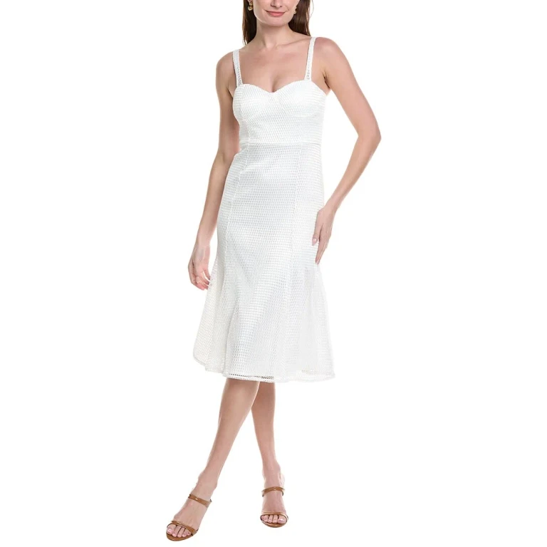 Mesh Sleeveless Bodycon Fish Tail Dress