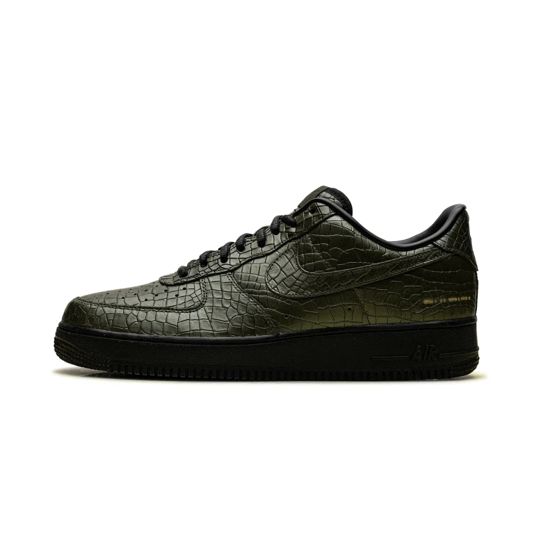 Men's Air Force 1 '07 Morse Code Cargo Khaki/Black/Metallic Gold/Cargo Khaki