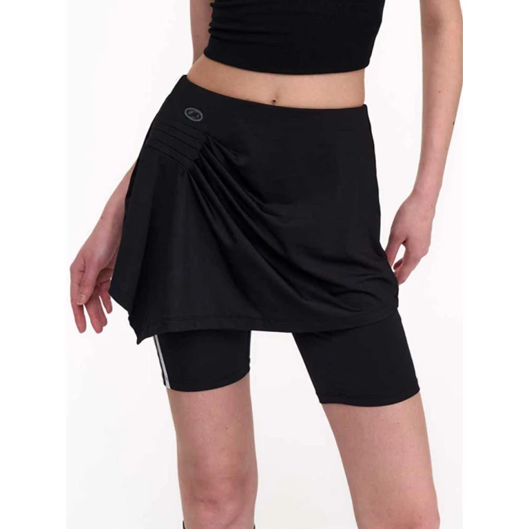 AXEL DRAPED SKORT (BLACK)