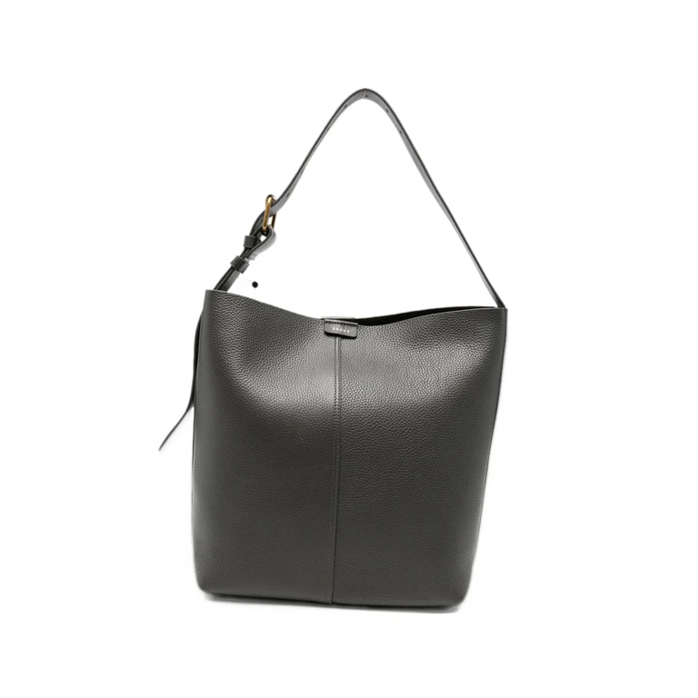 Soeur Saudade Pebbled-leather Tote Bag