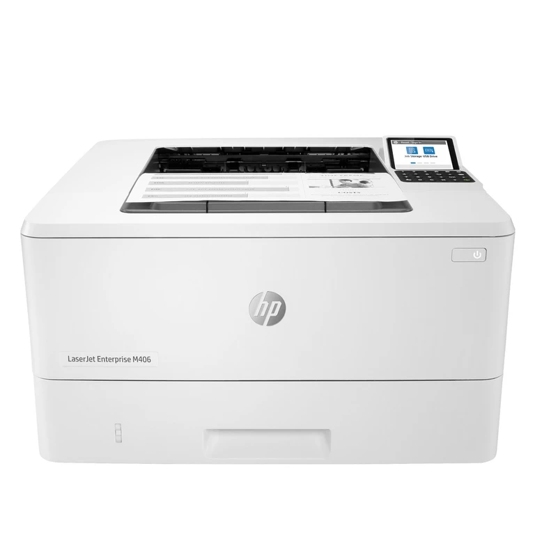 LaserJet Enterprise M406dn Black and white Printer. Ethernet Only;