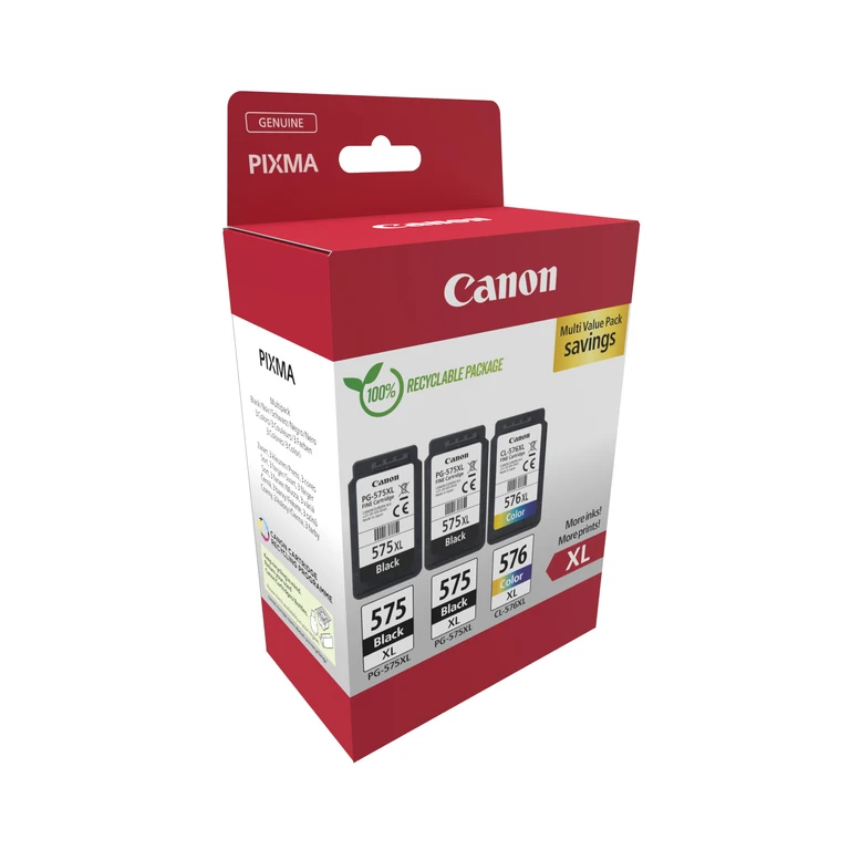 5437C004 ink cartridge 3 pc(s) Original High (XL) Yield Black, Cyan, Magenta, Yellow
