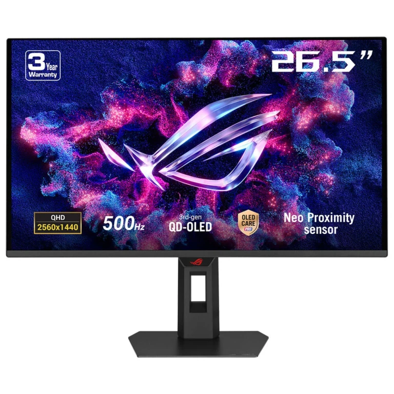 ROG Strix OLED 26.5" QHD 500Hz QD-OLED Gaming Monitor (XG27AQDPG)