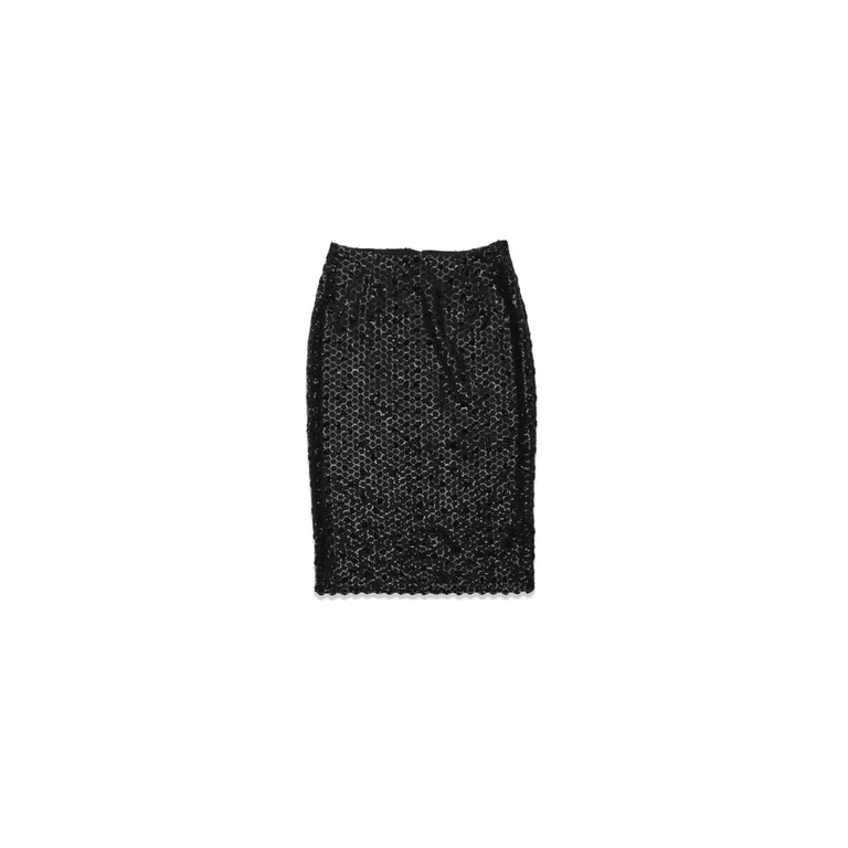 sequins midi skirt