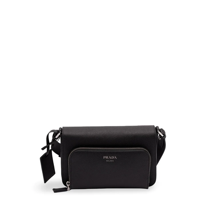 Saffiano Leather Crossbody