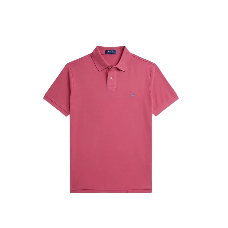 polo man Ralph Lauren - sskccmslm1 short sleeve knit - fucsia